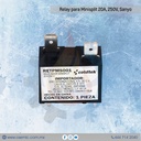 Relay para Minisplit 20A, 250V, Sanyo