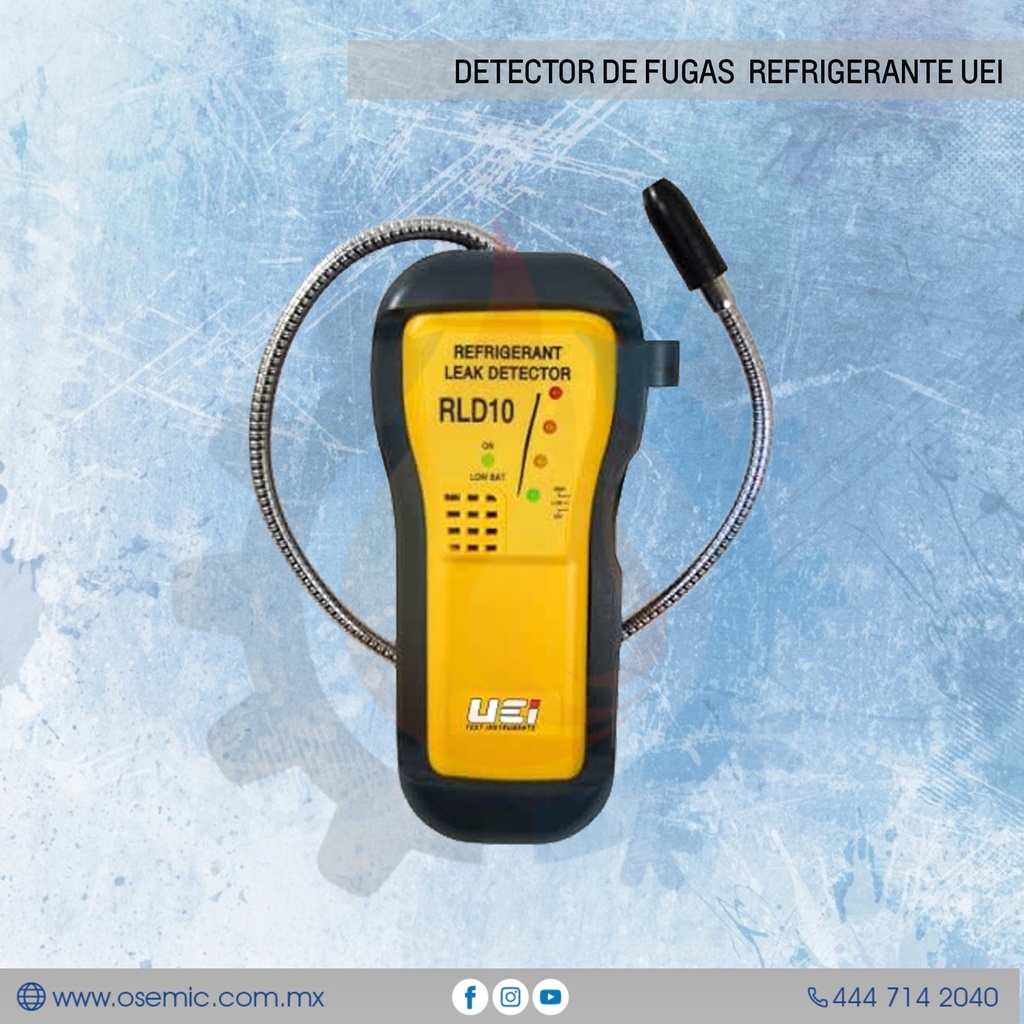 DETECTOR DE FUGAS  REFRIGERANTE UEI