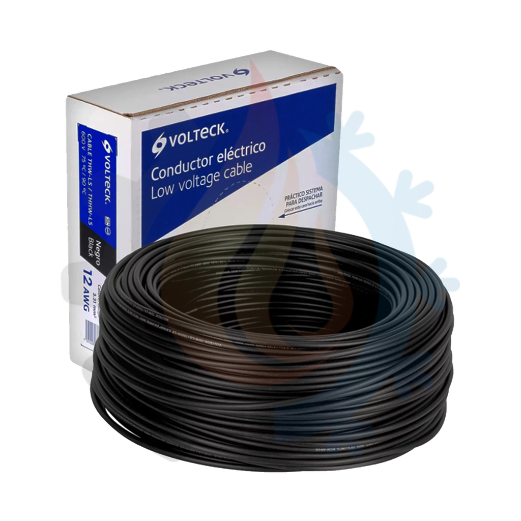 Cable por metro thhw-sl awg volteck 
