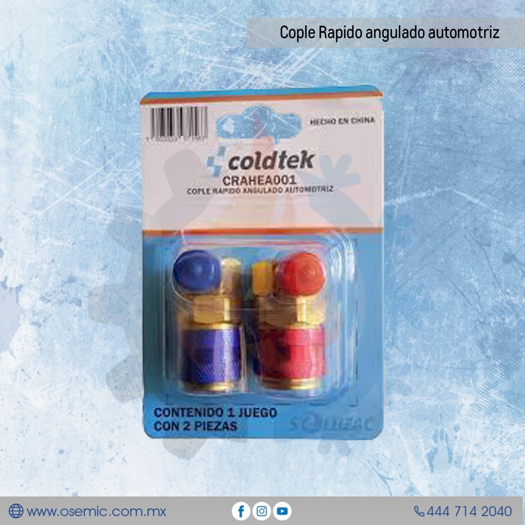 Cople Rapido angulado automotriz