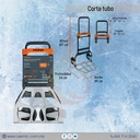 Diablo de carga, plegable 120kg