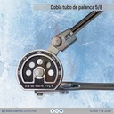 Dobla tubo de palanca 5/8