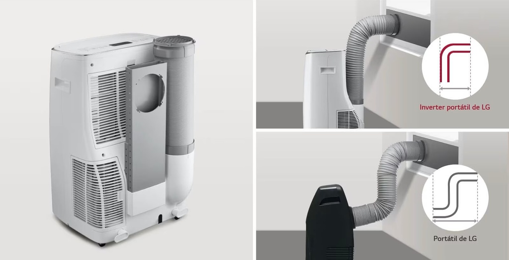 Aire Acondicionado Portátil - LG Inverter 