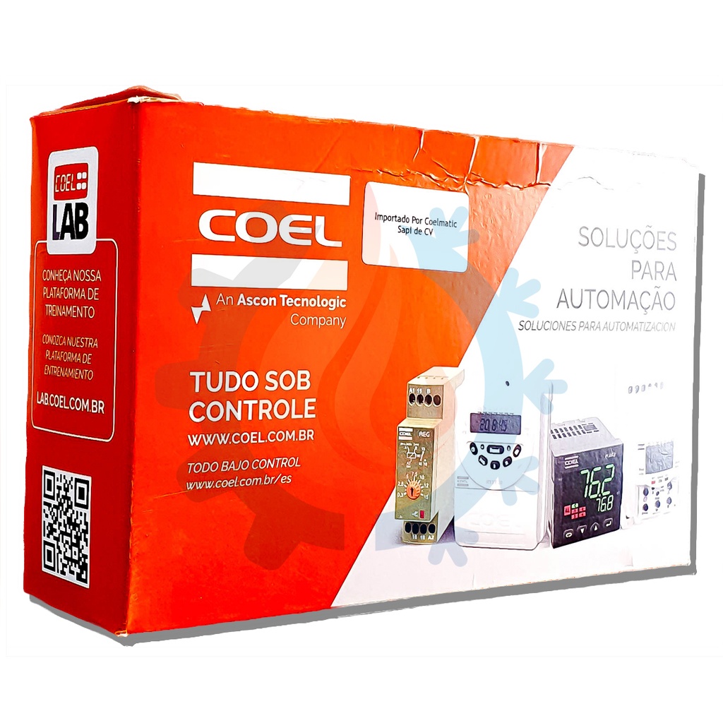 Controlador de 2 Salidas 24v, Marca: Coel