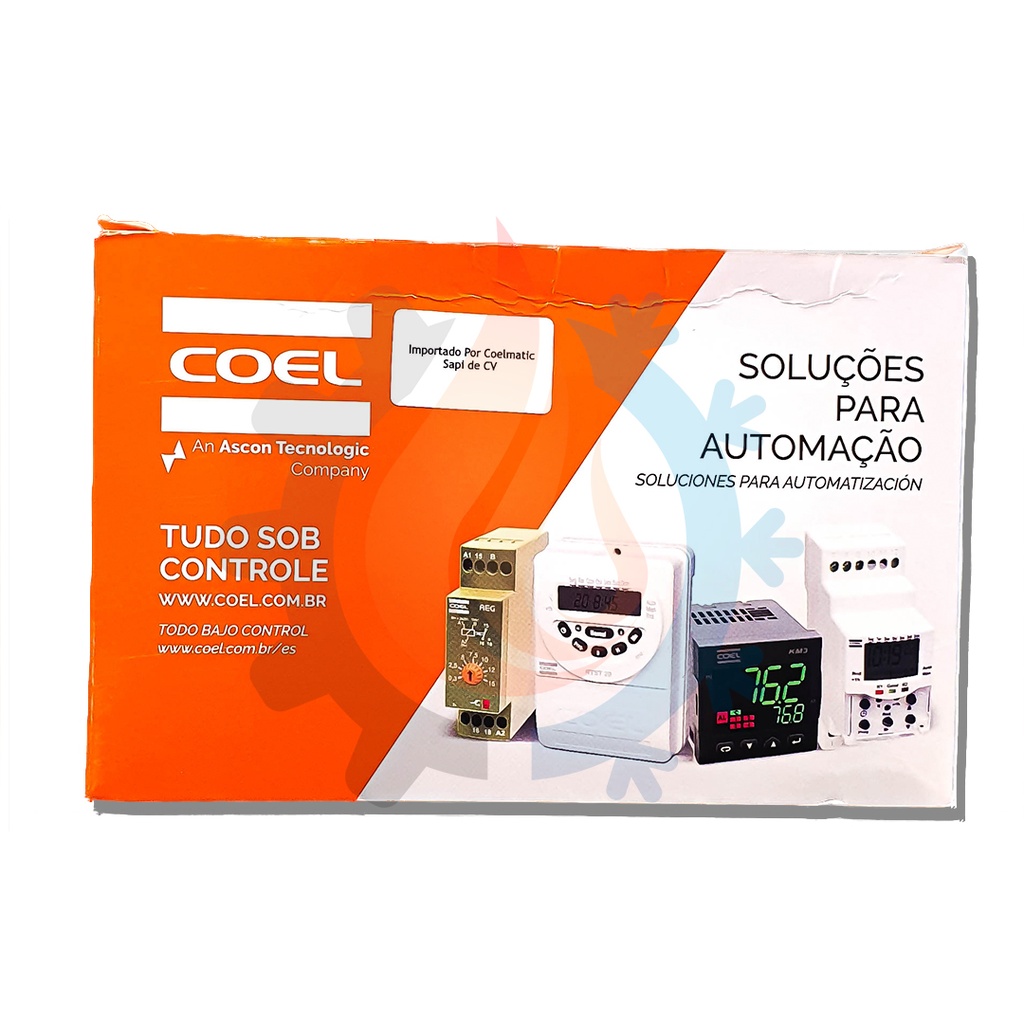 Controlador de 2 Salidas 24v, Marca: Coel