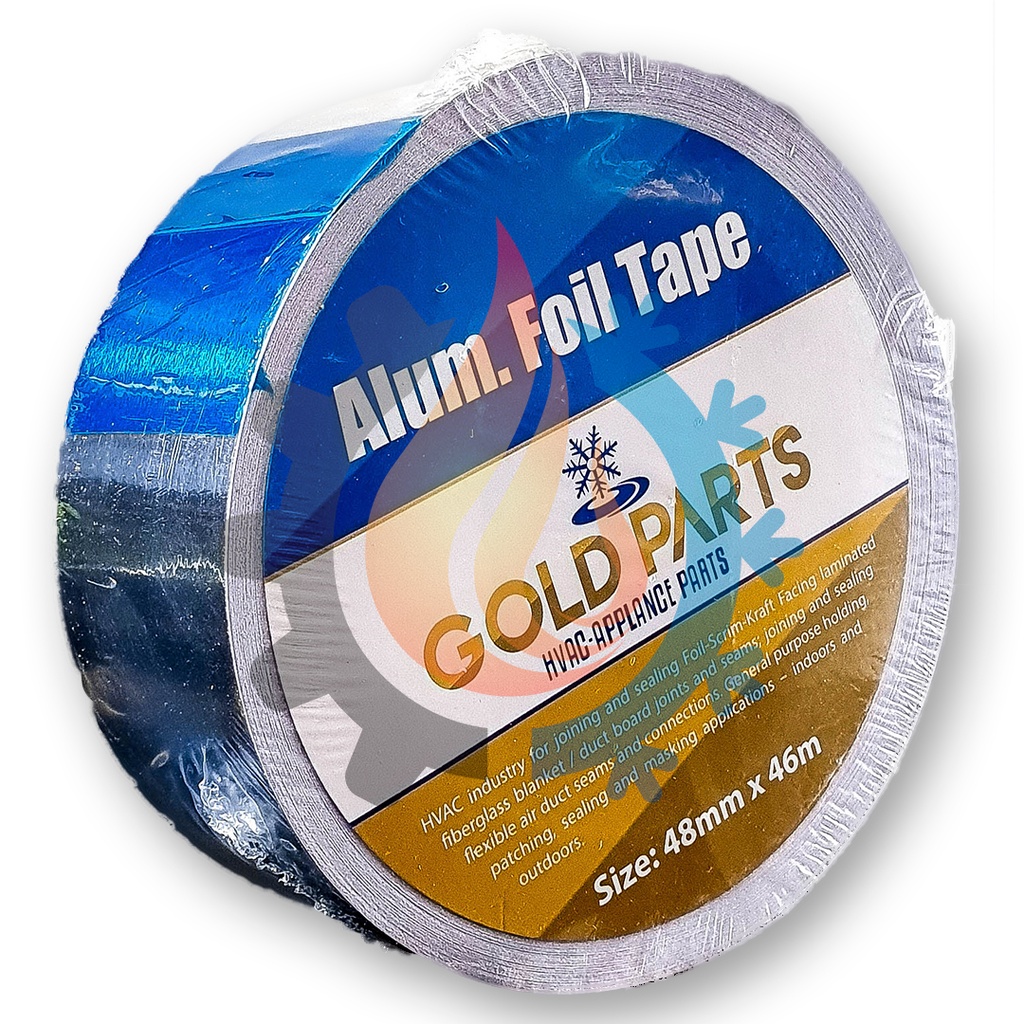Cinta Aluminio Goldparts 2” X 46 MTS