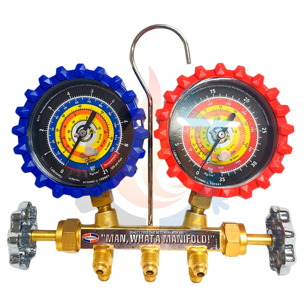 Manómetro Uniweld R-410 