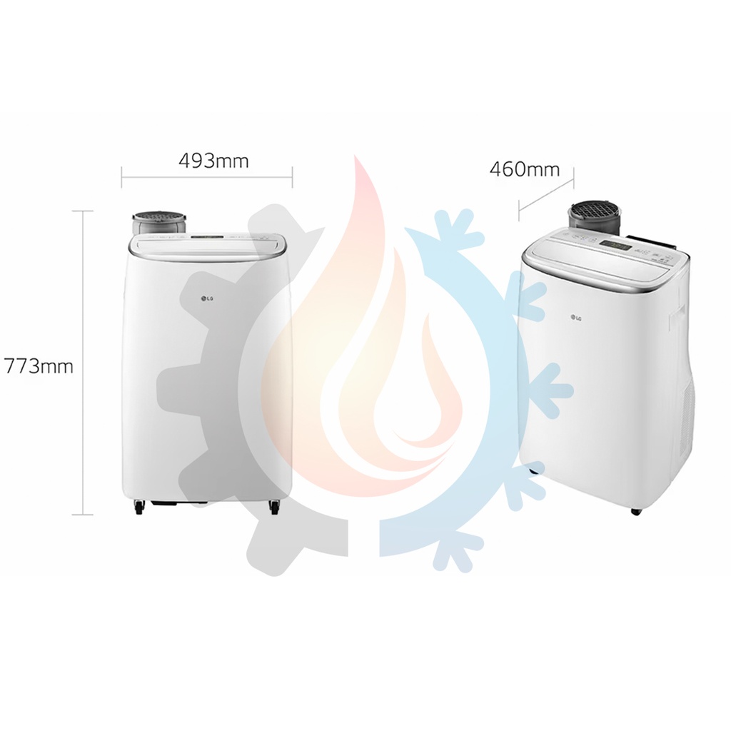 Aire Acondicionado Portátil - LG Inverter 