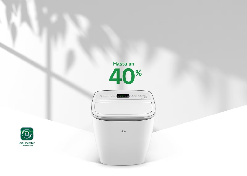 Aire Acondicionado Portátil - LG Inverter 