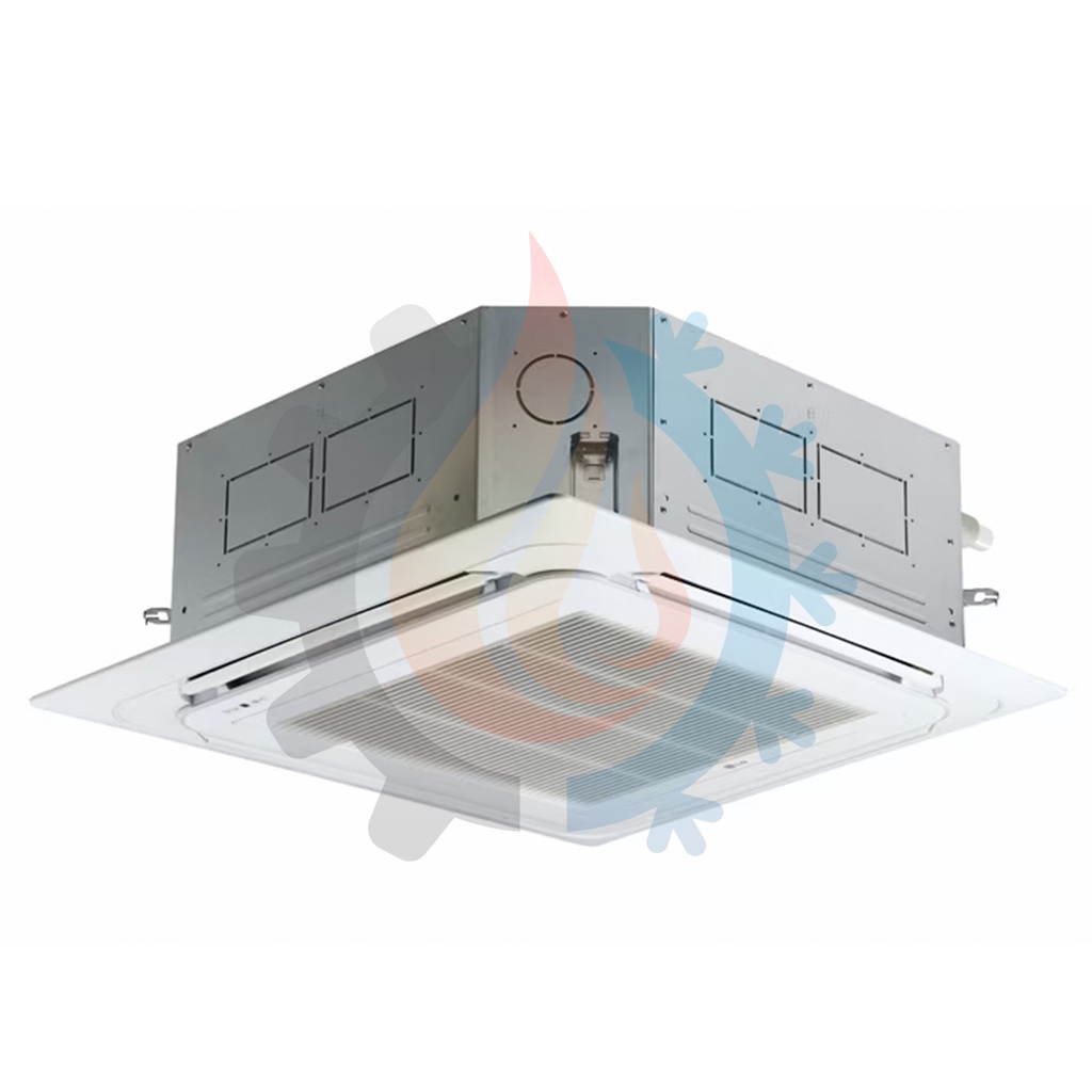 Aire Acondicionado tipo cassette LG Inverter frio/calor de 3TR a 220/1/60 volts hasta SEER19, Fácil monitoreo y diagnóstico .