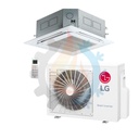 Aire Acondicionado tipo cassette LG Inverter frio/calor de 3TR a 220/1/60 volts hasta SEER19, Fácil monitoreo y diagnóstico .