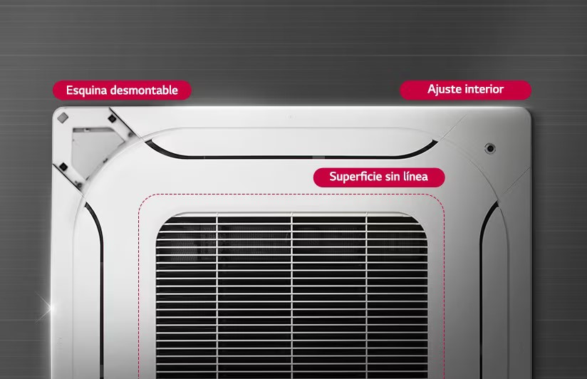 Aire Acondicionado Cassette - LG Inverter - 3 TR 