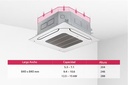 Aire Acondicionado Cassette - LG Inverter - 3 TR 