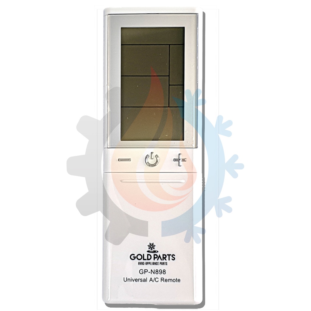 CONTROL REMOTO UNIVERSAL, MARCA: GP, MODELO: GP-N898