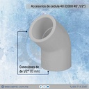 Accesorios de cedula 40