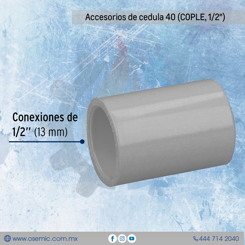 Accesorios de cedula 40