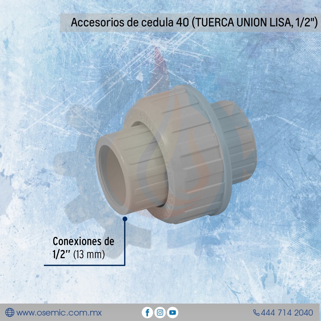 Accesorios de cedula 40