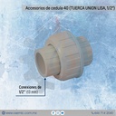 Accesorios de cedula 40