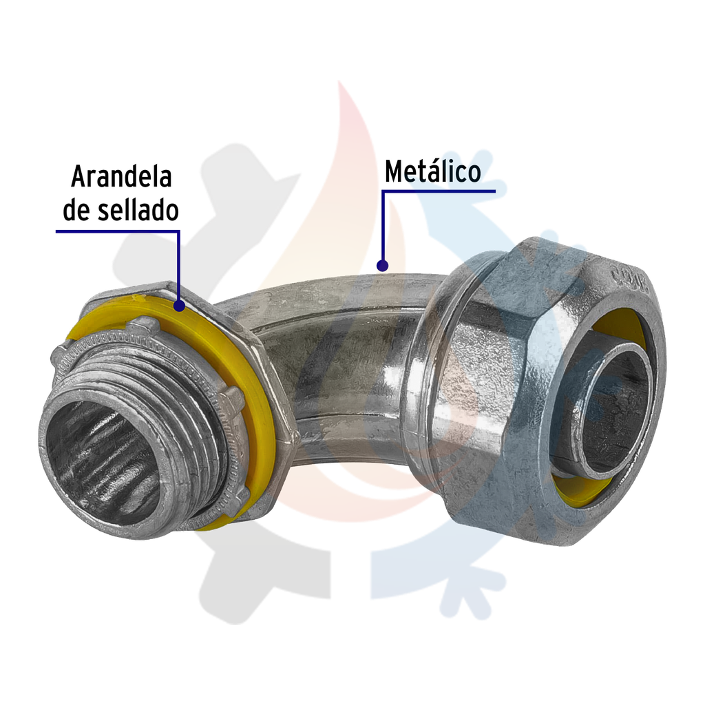 Conector para tubo liquid tight