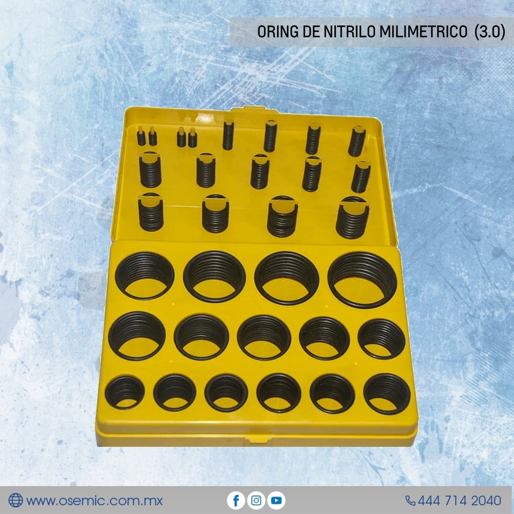 ORING DE NITRILO MILIMETRICO 