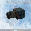 Conector Para Bobina Para Válvula Selenoide, Marca: Castel
