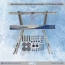 Base de pared condensadora de minisplit, 1 a 2 TR, Marca: Coldtek