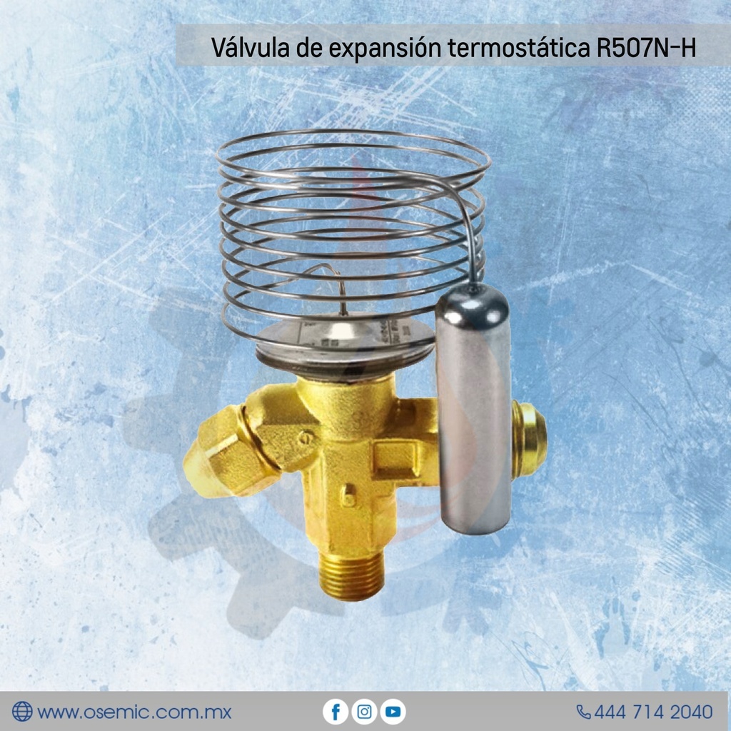 Válvula de expansión termostática R507N-H