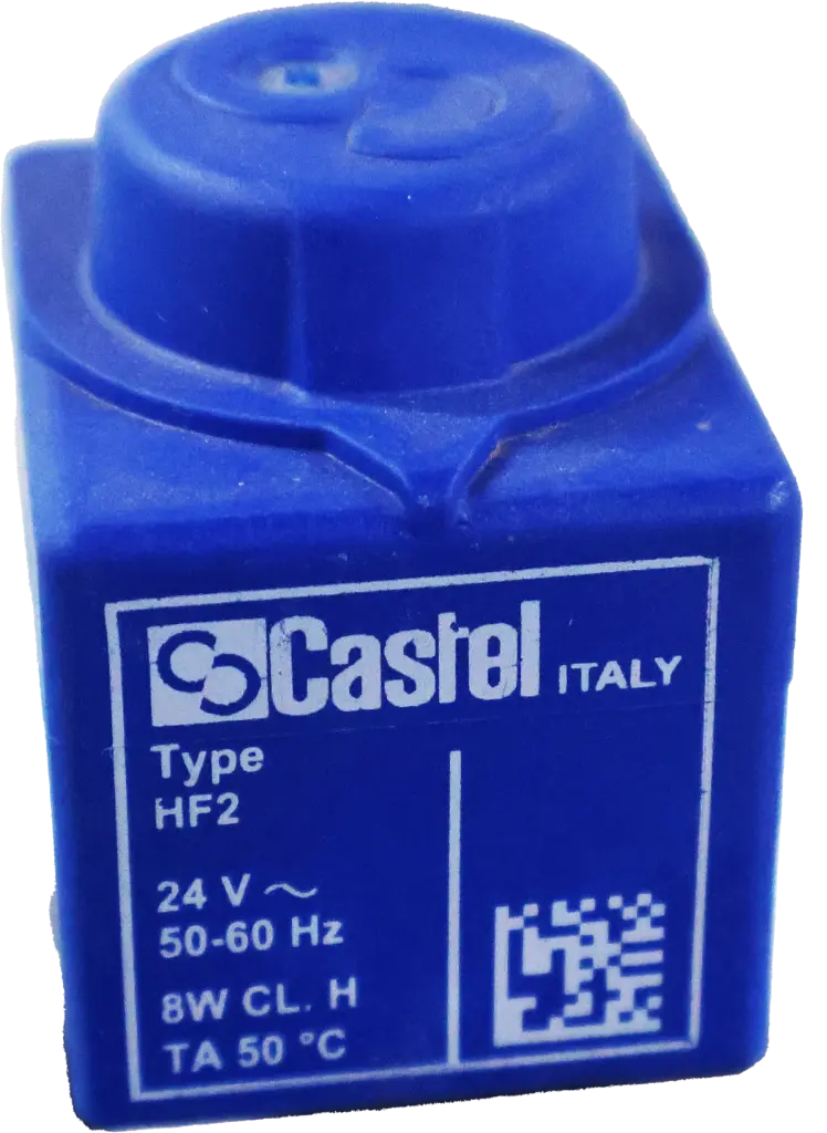 Bobina Para Válvula Selenoide, Marca: Castel