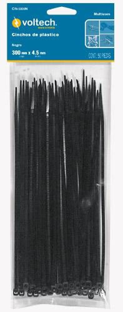 Bolsa con cinchos plásticos  