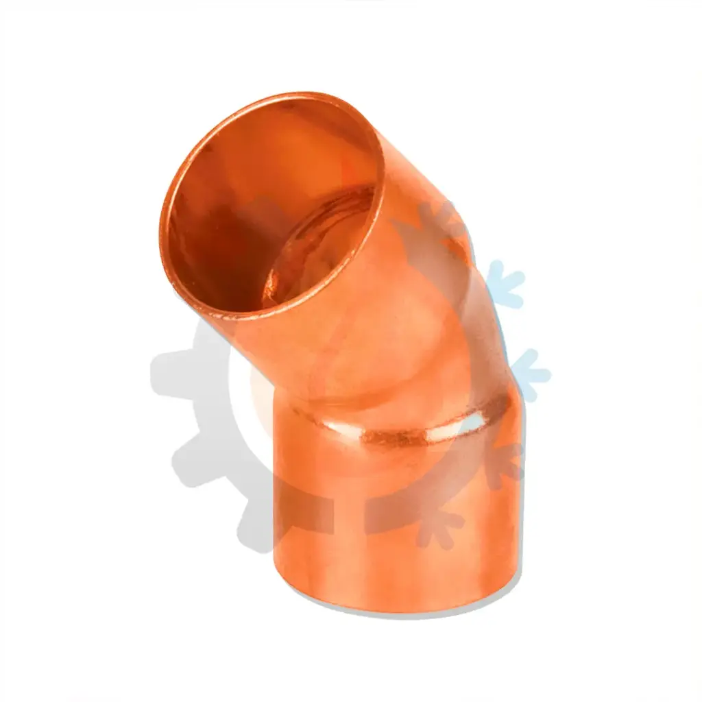 Codo de Cobre ACR  (1/4", 45°)