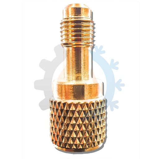 Adaptador para R-410 M-1/4 y H-5/16, Marca: Coldtek