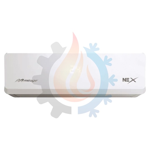 [Nex] Minisplit,1 Ton, 110 VAC, Frio/calor, Marca: Mirage