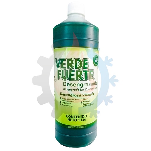 Verde fuerte desengrasante 