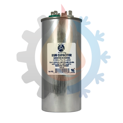 [CC7555] Capacitor 75+5 Mfd Uf 370-450V R