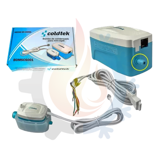 [BOMSCS001] Bomba De Condensado Para Minisplit 110 / 220V, 1 A 2 Ton, Marca: Coldtek