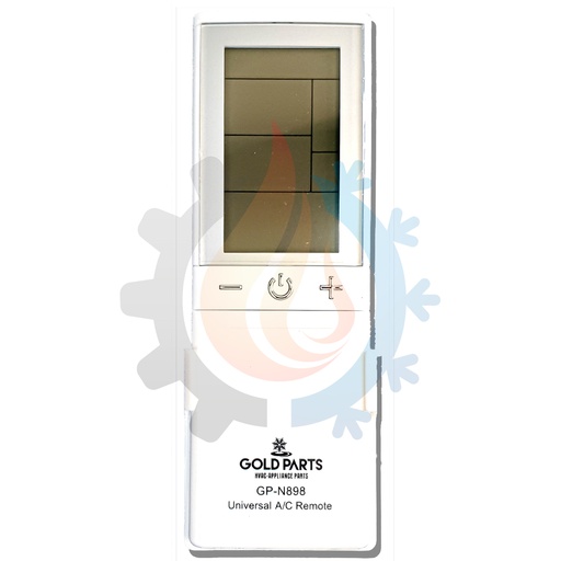 [GP-N898] Control remoto universal, Gold Parts, modelo GP-N898 