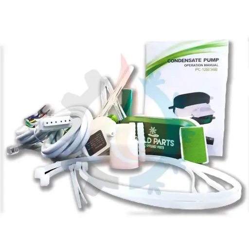 [PC-12B] Bomba de Condensado para Minisplit 110/220V, 1 a 2 Ton, mca Gold Parts
