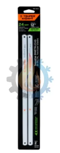 [10798] Blíster con 2 seguetas sierra sable 8" 18 dpp 