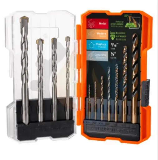 [103033] Juego de 6 brocas y cinceles sds plus en estuche 