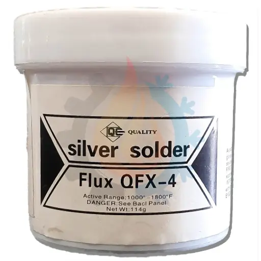 [QFX4] Fundente de Plata, Marca: QE