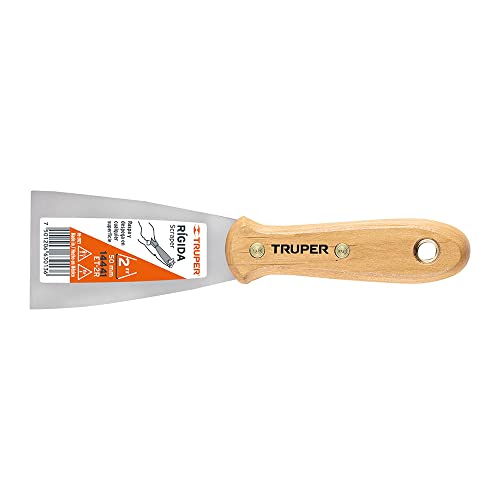 Espatula rigida con mango de madera 